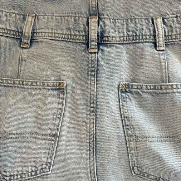 GAP Women's Light Blue Denim Overalls - Picture 5 of 6